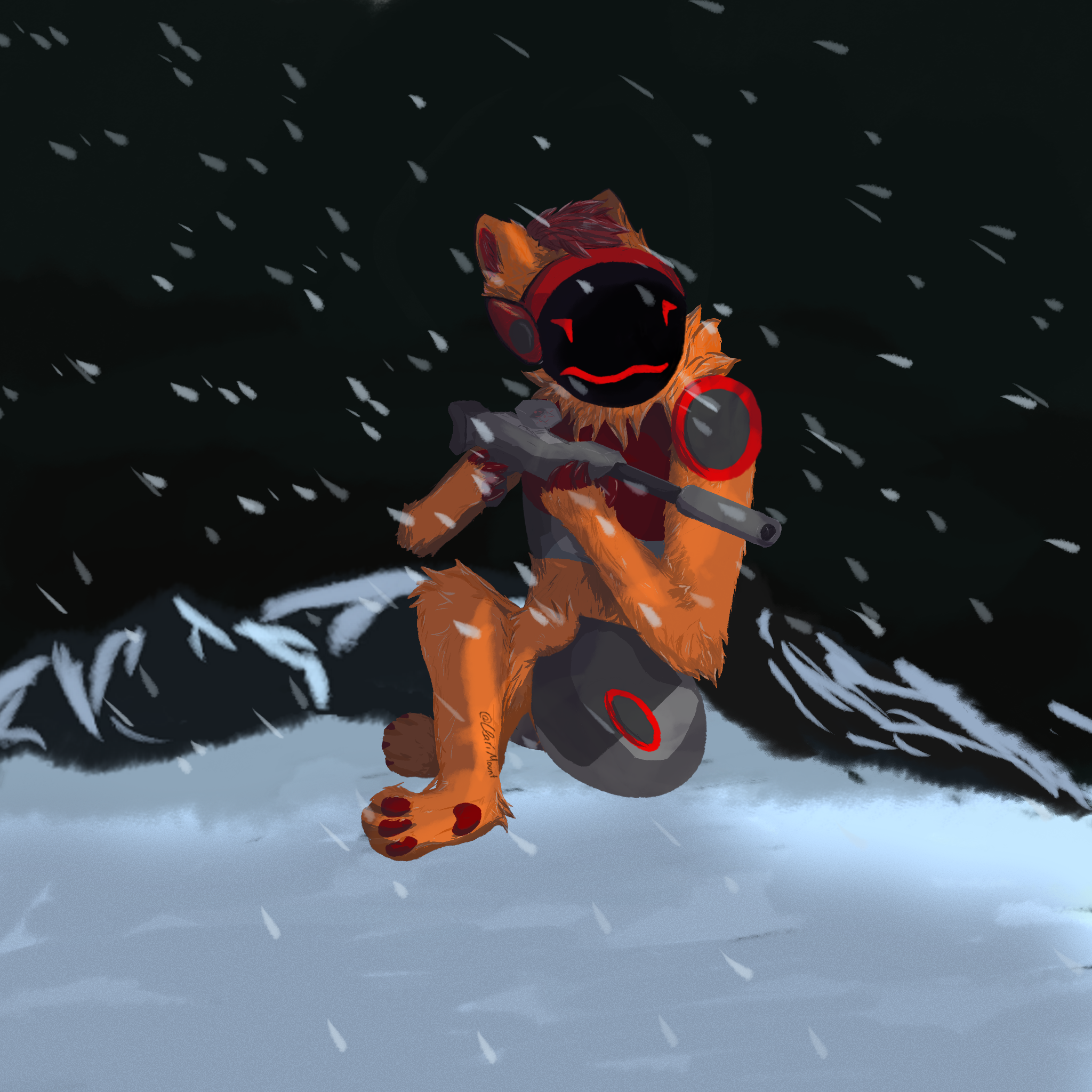 a raffle piece for kiraprotogen on twitter